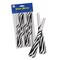 Beistle Club Pack of 192 Black and White Zebra Print New Years Eve Trumpet Horn Party Favors 9"